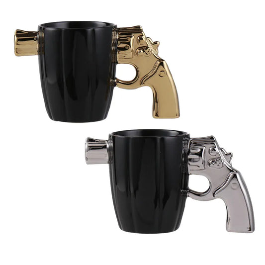 Ceramic Mug Revolver Cup Personality Coffee Cup